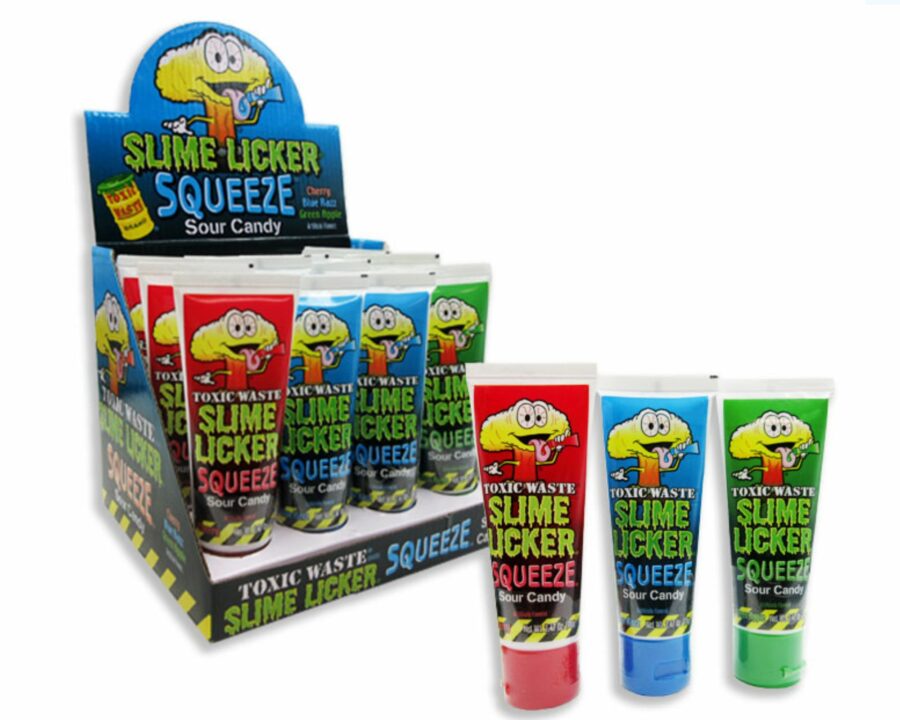 Toxic Waste Slime Licker Squeeze – Cherry 70G CANDY’S - XMANIA Ireland 10