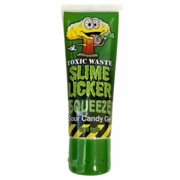 Toxic Waste Slime Licker Squeeze – Green Apple 70G CANDY’S - XMANIA Ireland