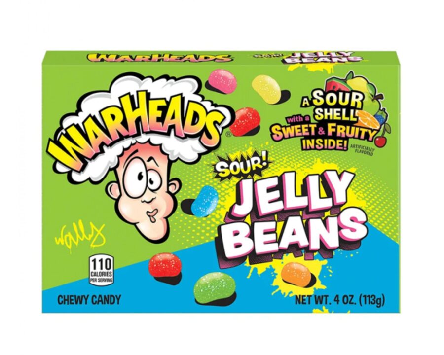 Warheads Theatre Box Jelly Beans 113G CANDY’S - XMANIA Ireland 3